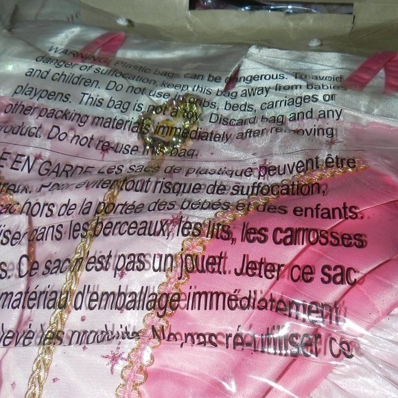Sleeping Beauty Aurora Prestige Disney Princess Costume XS 3T-4T🆕⌚🏃⚡💨🚚 - Picture 9 of 16